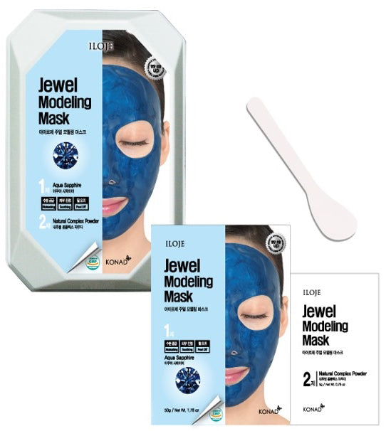 Aqua Sapphire Modeling Mask (Pack Of 5)