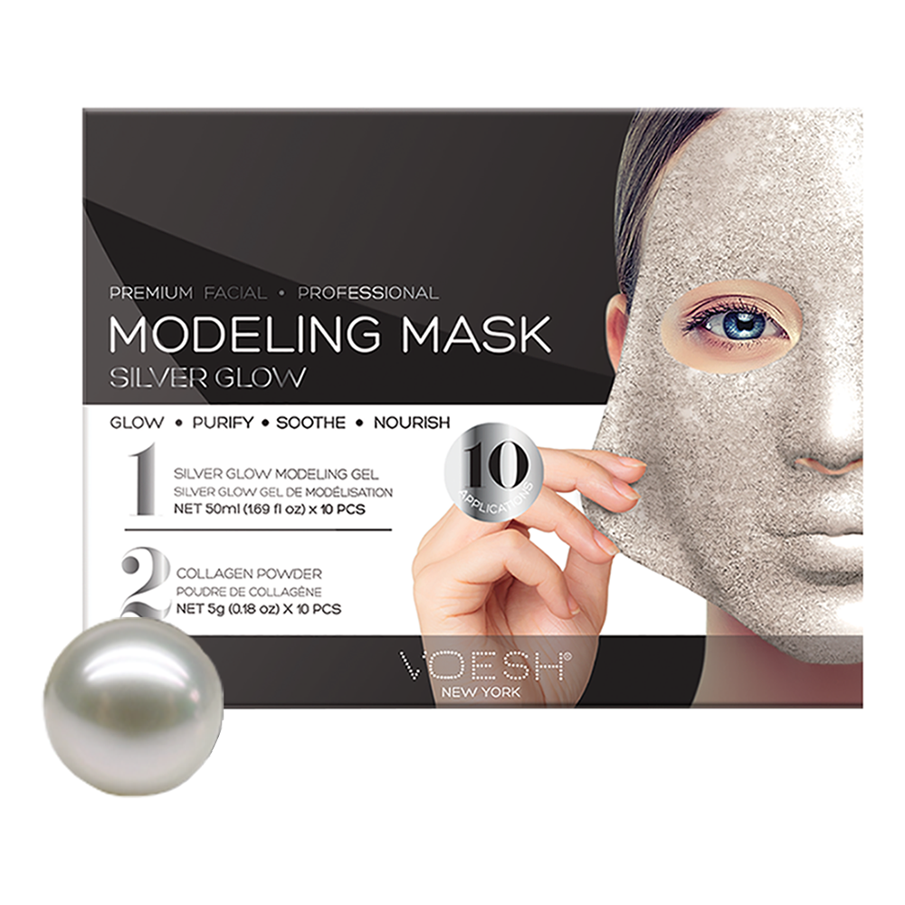 Modeling Mask Silver Glow